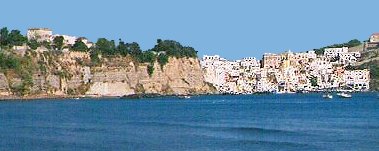 Corricella vista da Chiaia