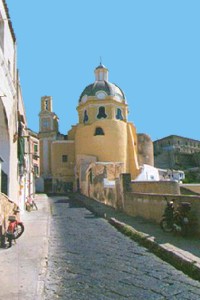 La cupola vista da discesa San Rocco