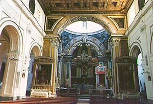 Interno della chiesa